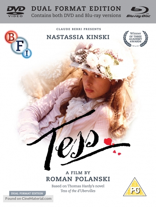 Tess - British Blu-Ray movie cover