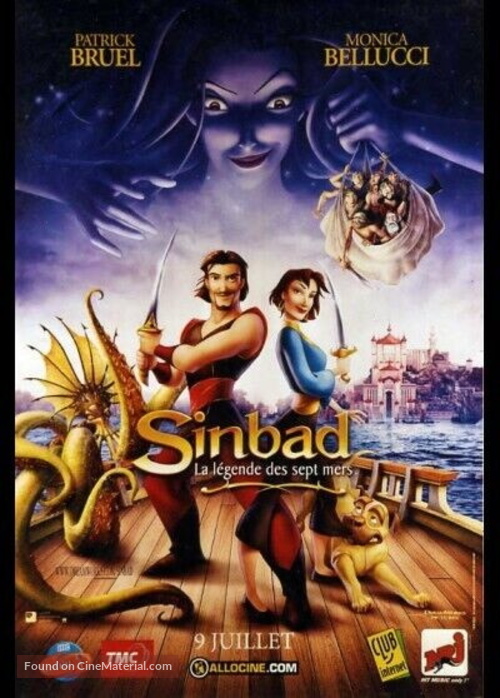 Sinbad: Legend of the Seven Seas - French Movie Poster