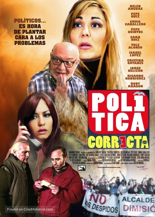 Pol&iacute;tica correcta - Spanish Movie Poster