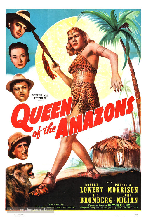 Queen of the Amazons - Movie Poster
