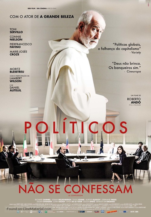 Le confessioni - Portuguese Movie Poster