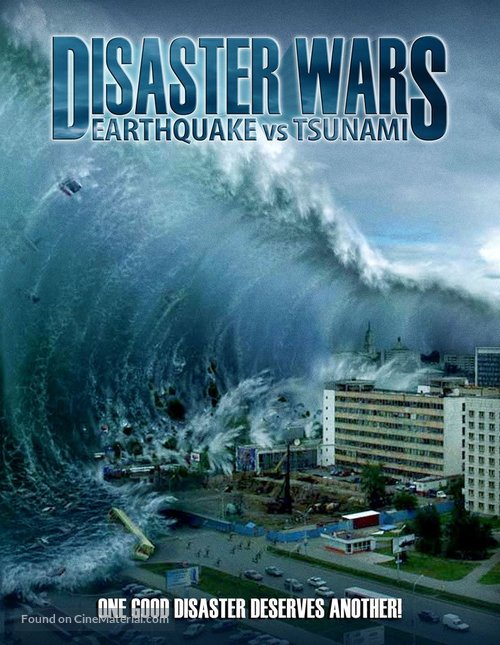 Disaster Wars: Earthquake vs. Tsunami - DVD movie cover