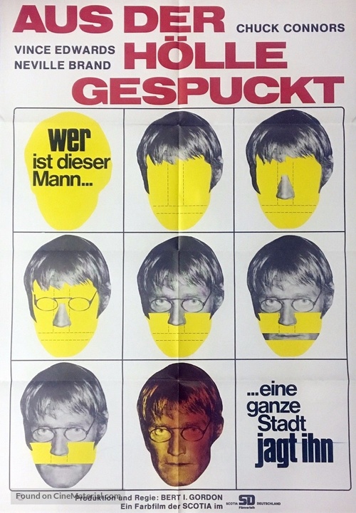 The Mad Bomber - German Movie Poster