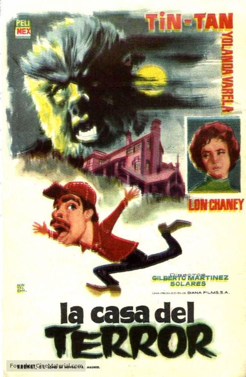 La casa del terror - Spanish Movie Poster