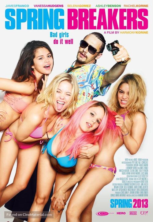 Spring Breakers - Canadian Movie Poster