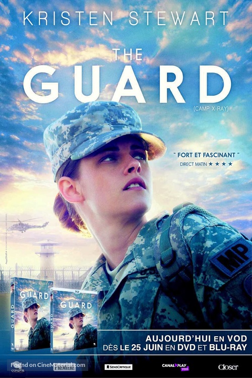 Camp X-Ray - French Video release movie poster