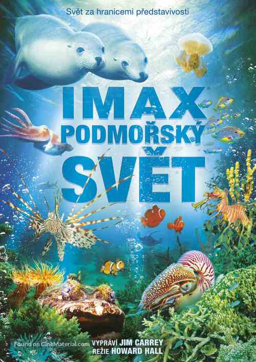 Under the Sea 3D - Czech DVD movie cover