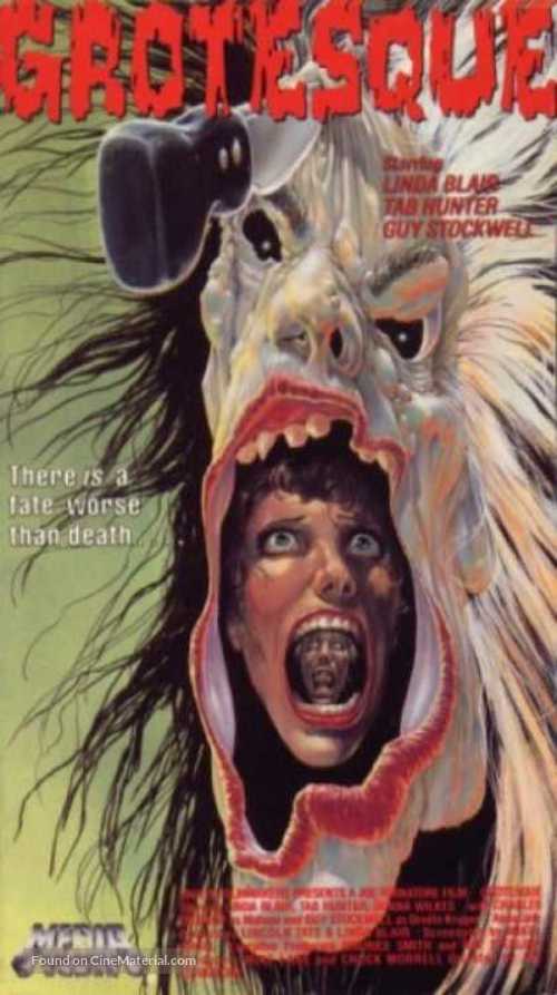 The Grotesque - VHS movie cover