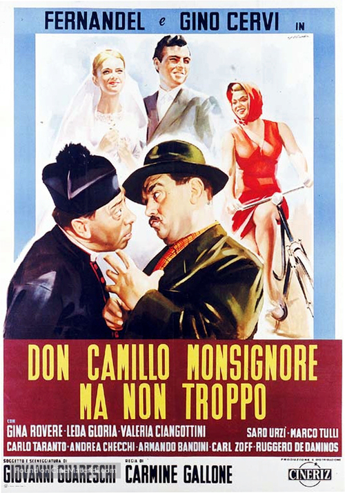 Don Camillo monsignore ma non troppo - Italian Movie Poster