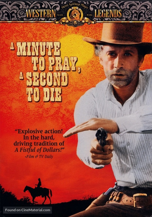 Un minuto per pregare, un instante per morire - DVD movie cover