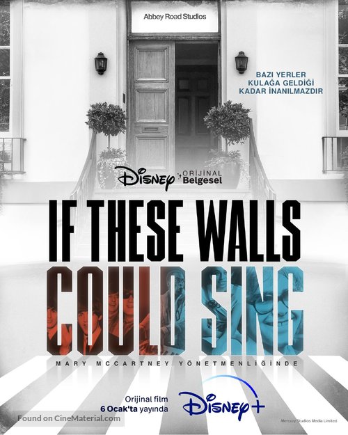 If These Walls Could Sing - Turkish Movie Poster