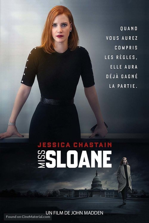 Miss Sloane - French Movie Cover