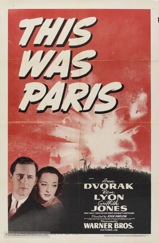 This Was Paris - Movie Poster