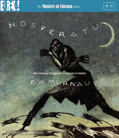 Nosferatu, eine Symphonie des Grauens - British Blu-Ray movie cover