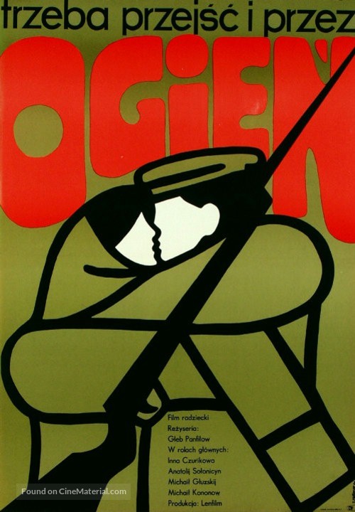 V ogne broda net - Polish Movie Poster