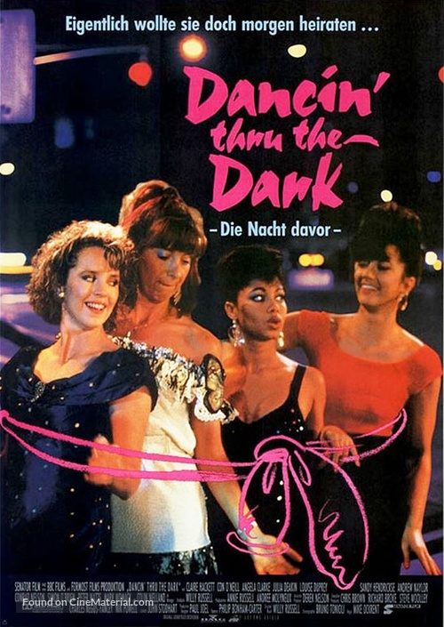 Dancin&#039; Thru the Dark - German Movie Poster