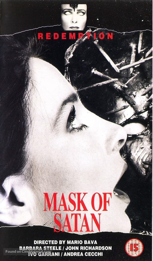 La maschera del demonio - British VHS movie cover