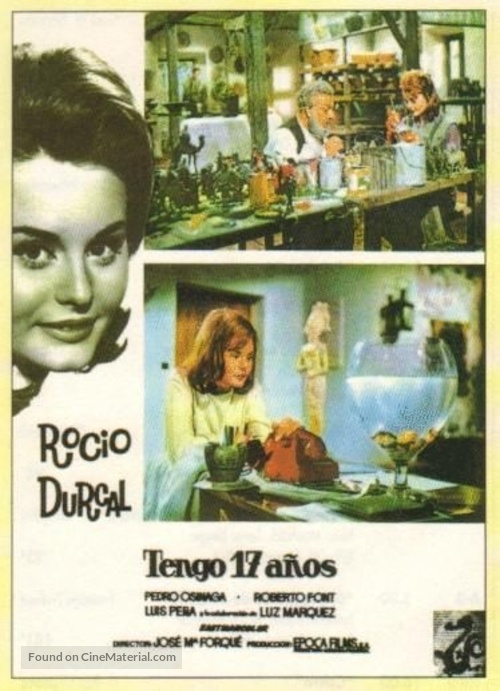 Tengo 17 a&ntilde;os - Spanish Movie Poster