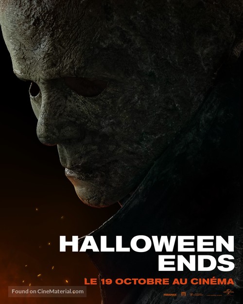 Halloween Ends - French Movie Poster