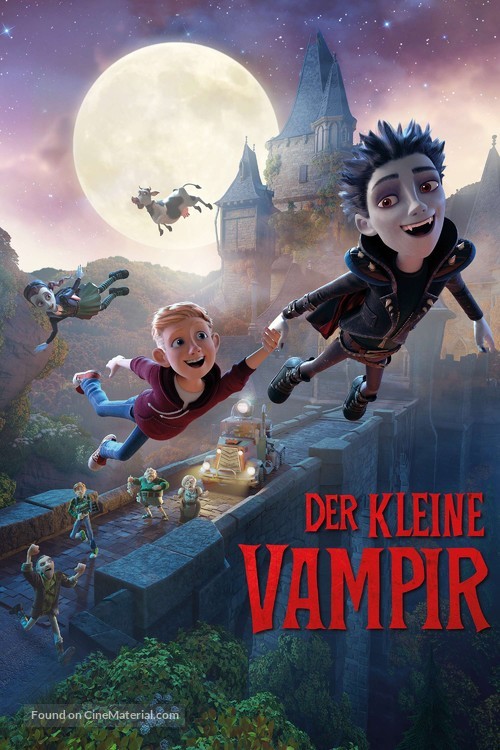 The Little Vampire 3D - German Video on demand movie cover