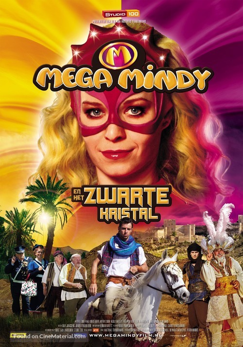 Mega Mindy en het zwarte kristal - Dutch Movie Poster