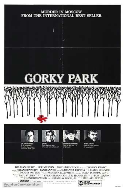 Gorky Park - Canadian Movie Poster