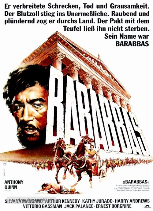 Barabbas - German Movie Poster