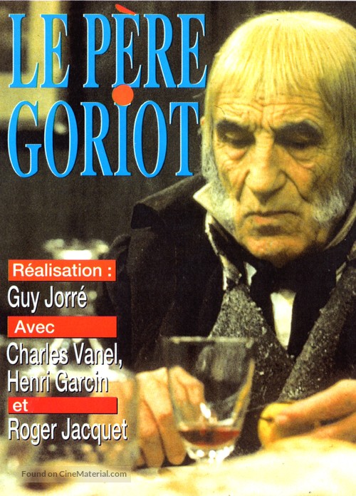 Le p&egrave;re Goriot - French Movie Cover