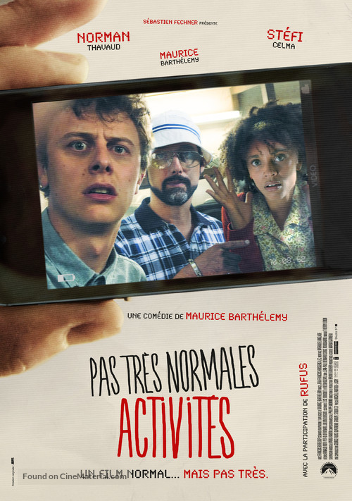 Pas tr&egrave;s normales activit&eacute;s - French Movie Poster