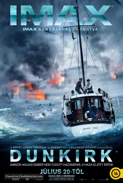 Dunkirk - Hungarian Movie Poster
