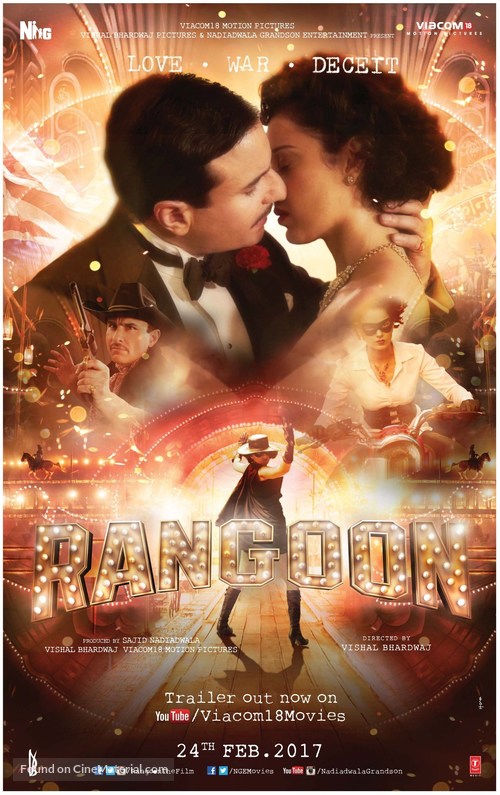 Rangoon - Indian Movie Poster