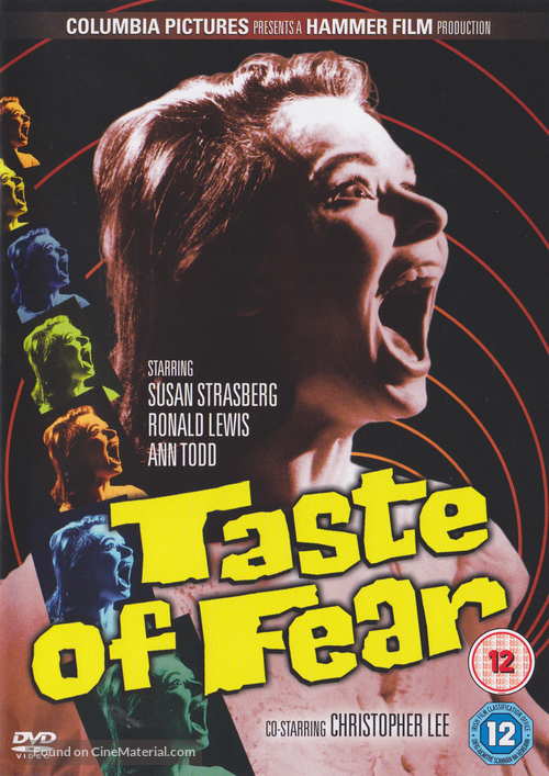 Taste of Fear - British DVD movie cover