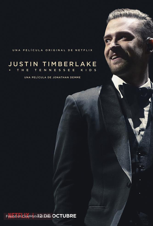 Justin Timberlake + the Tennessee Kids - Spanish Movie Poster