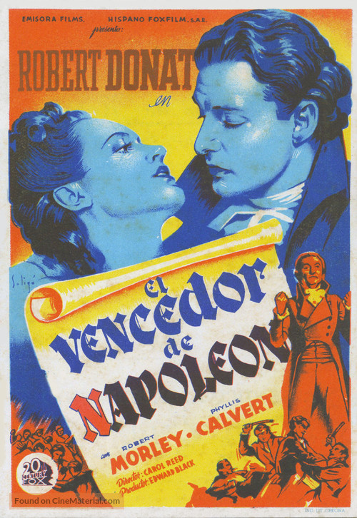 The Young Mr. Pitt - Spanish Movie Poster