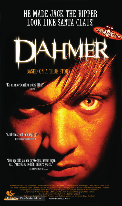 Dahmer - Swedish poster