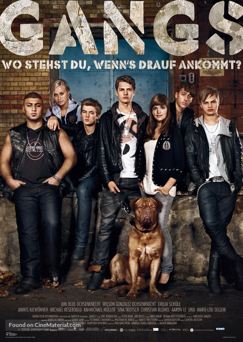 Gangs - German Movie Poster