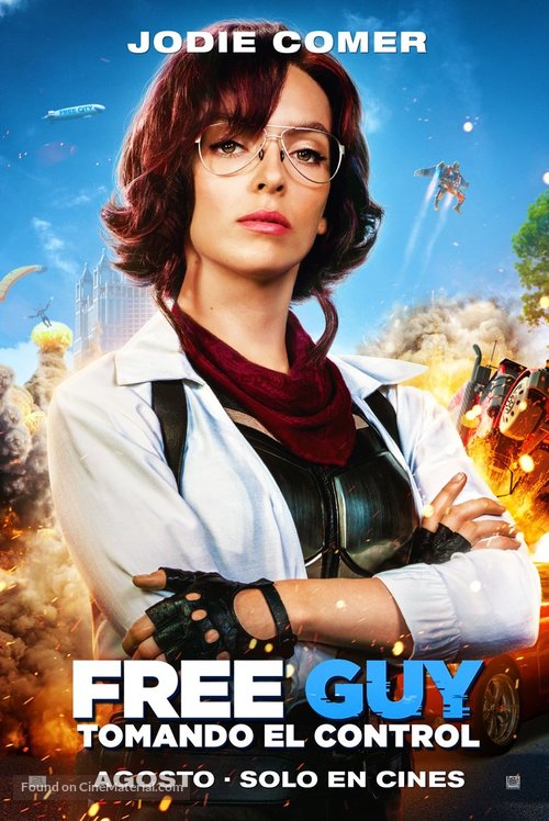 Free Guy - Mexican Movie Poster