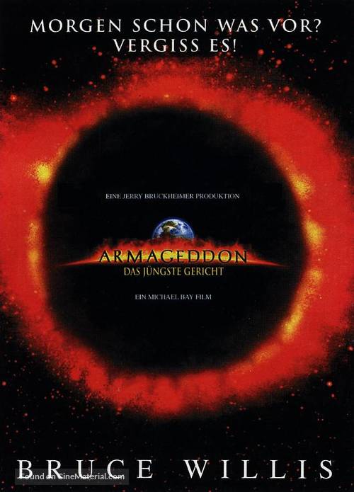 Armageddon - Teaser movie poster
