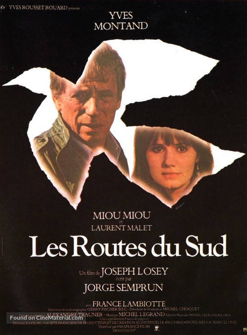 Les routes du sud - French Movie Poster