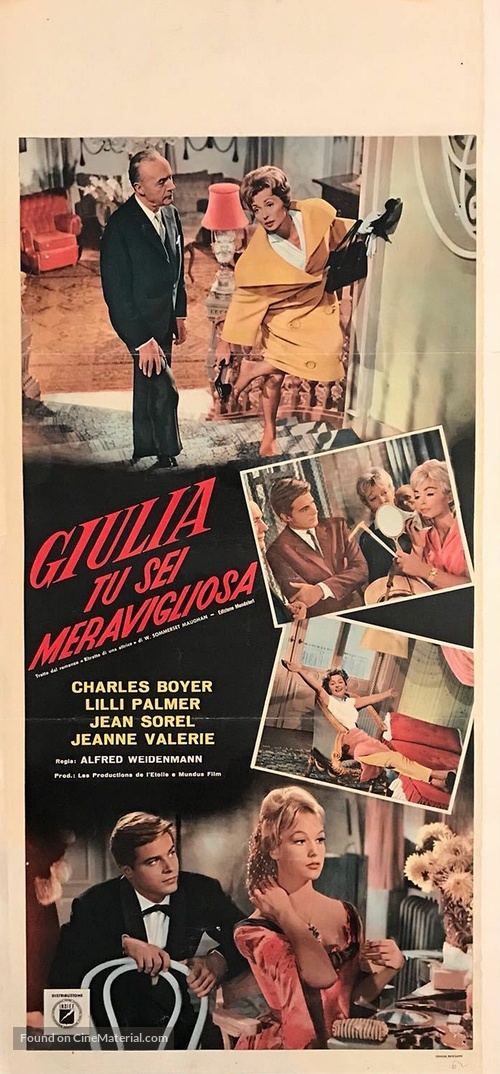 Julia, du bist zauberhaft - Italian Movie Poster