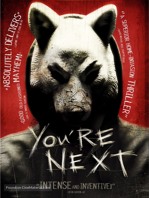 You&#039;re Next - DVD movie cover