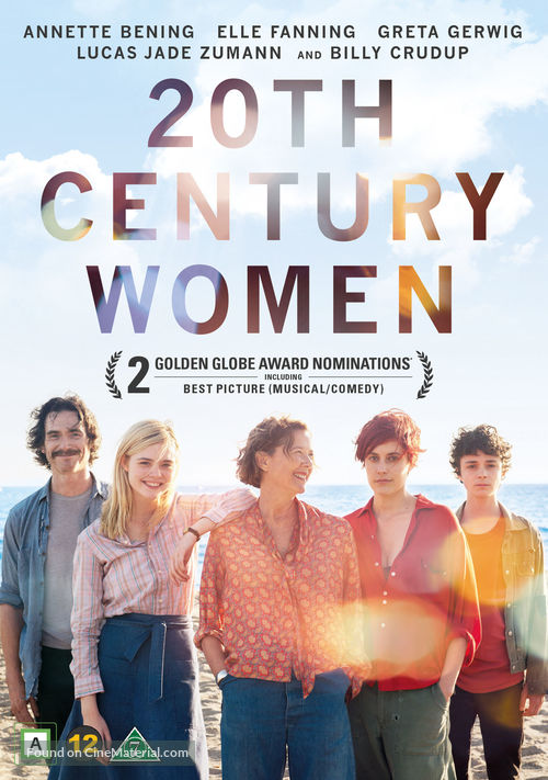 20th Century Women - Danish Movie Cover