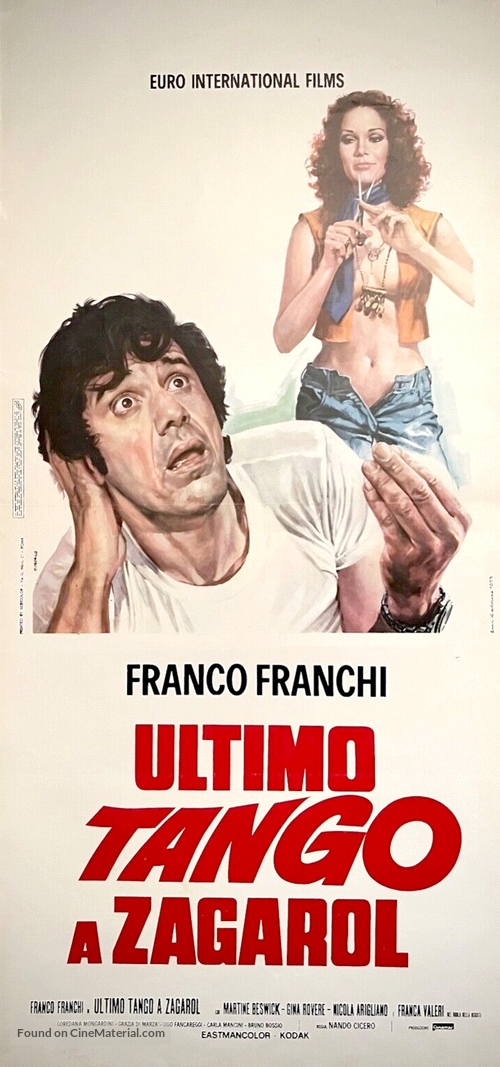 Ultimo tango a Zagarol - Italian Movie Poster