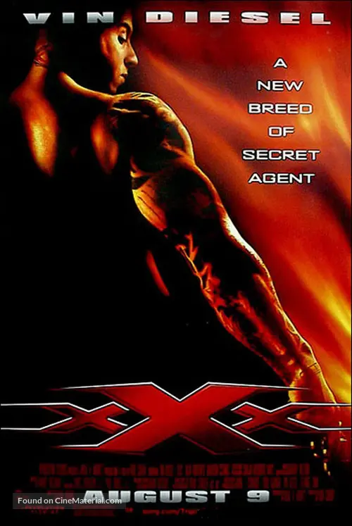 XXX 2002 Movie Poster XXX 2002 Movie Poster