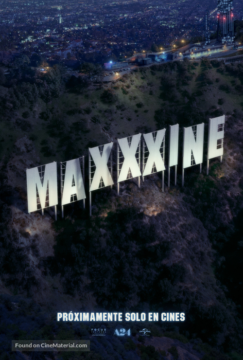 MaXXXine - Spanish Movie Poster