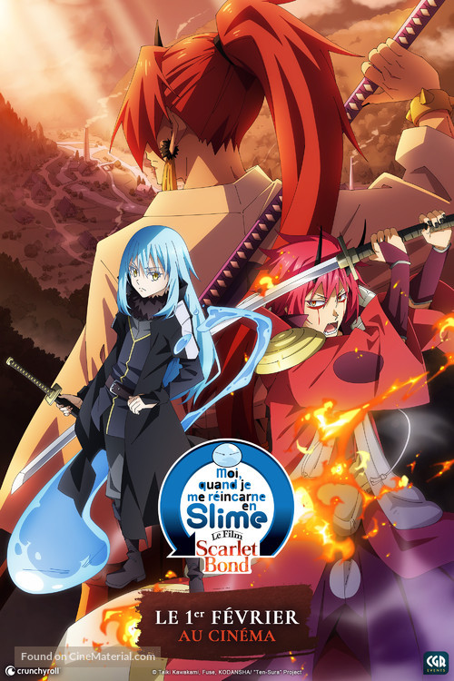 Gekij&ocirc;ban Tensei shitara slime datta ken - French Movie Poster