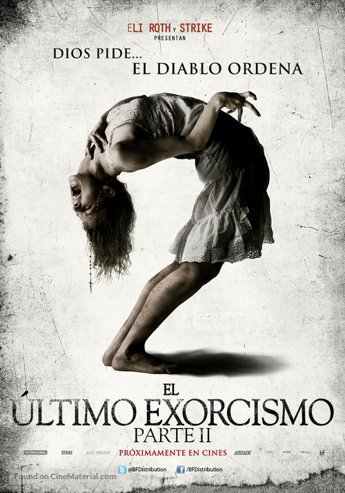 The Last Exorcism Part II - Chilean Movie Poster