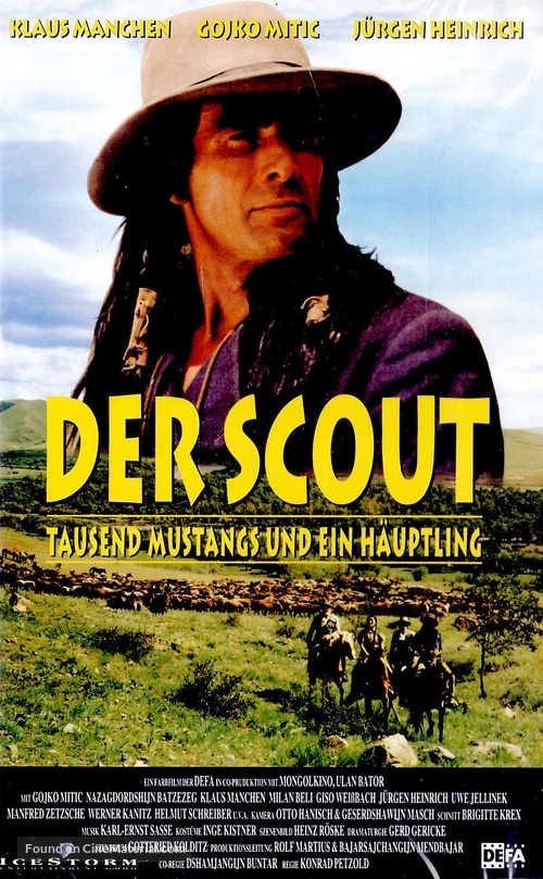 Der Scout - German VHS movie cover