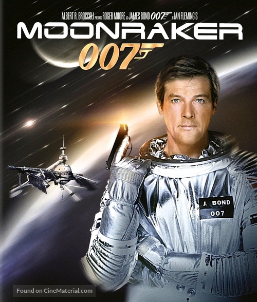 Moonraker - Blu-Ray movie cover