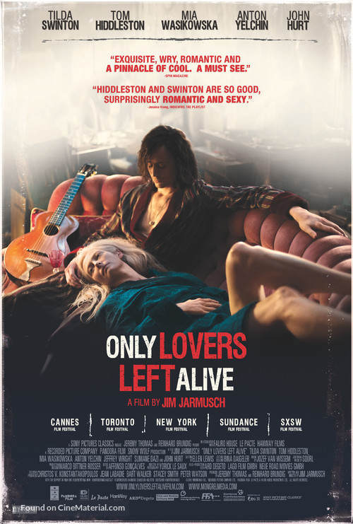 Only Lovers Left Alive - Canadian Movie Poster